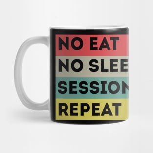 Student session college university teacher funny humor meme Mug